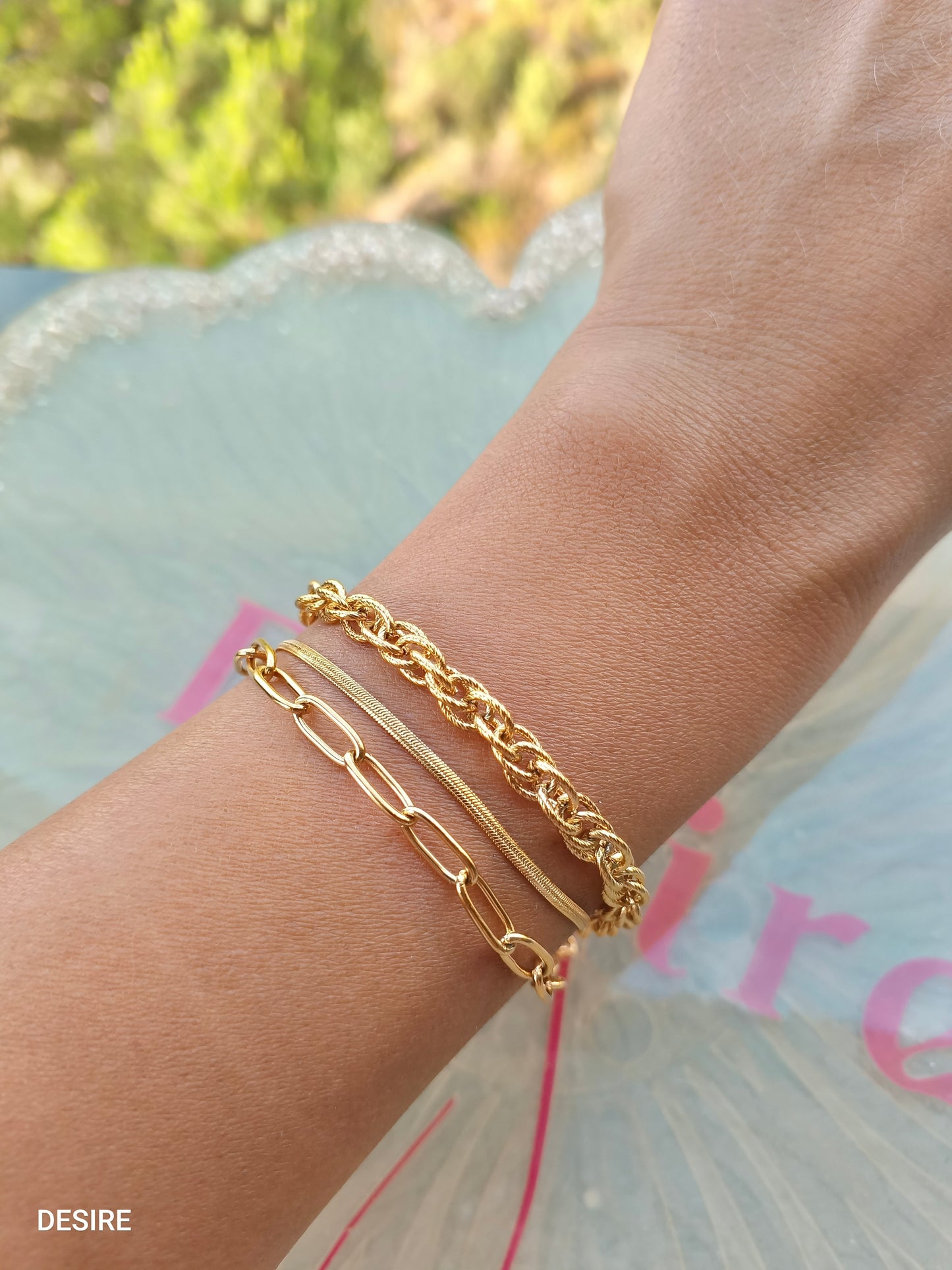 Trilayered Bracelet