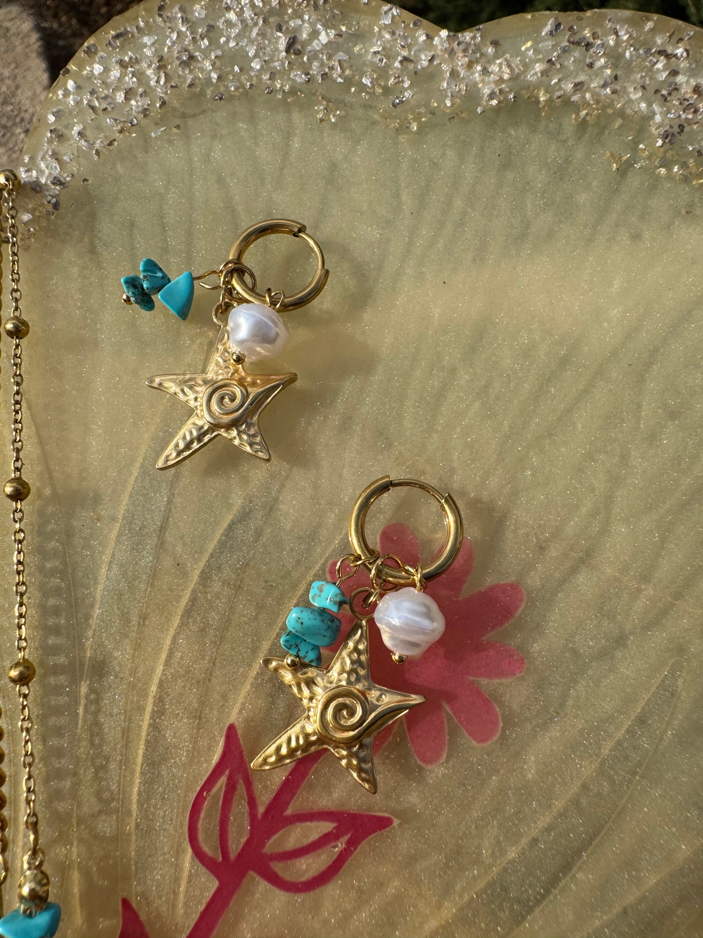 Starfish Earrings