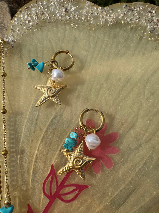 Starfish Earrings
