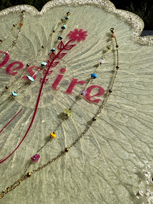 Multicolored Anklet