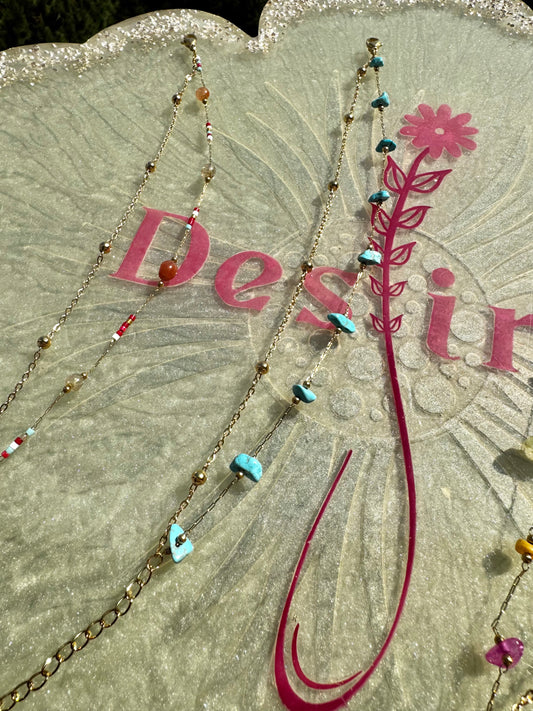 Turquoise Anklet