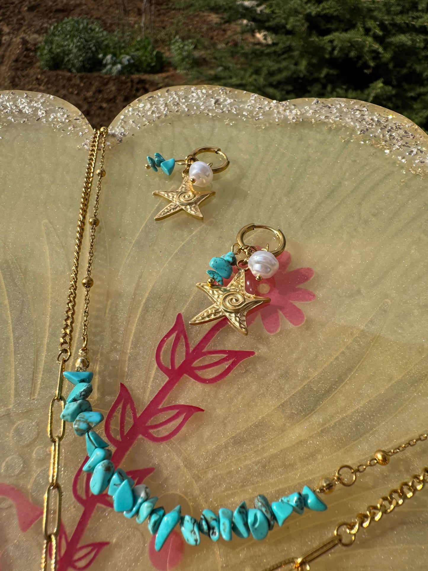 Starfish Earrings